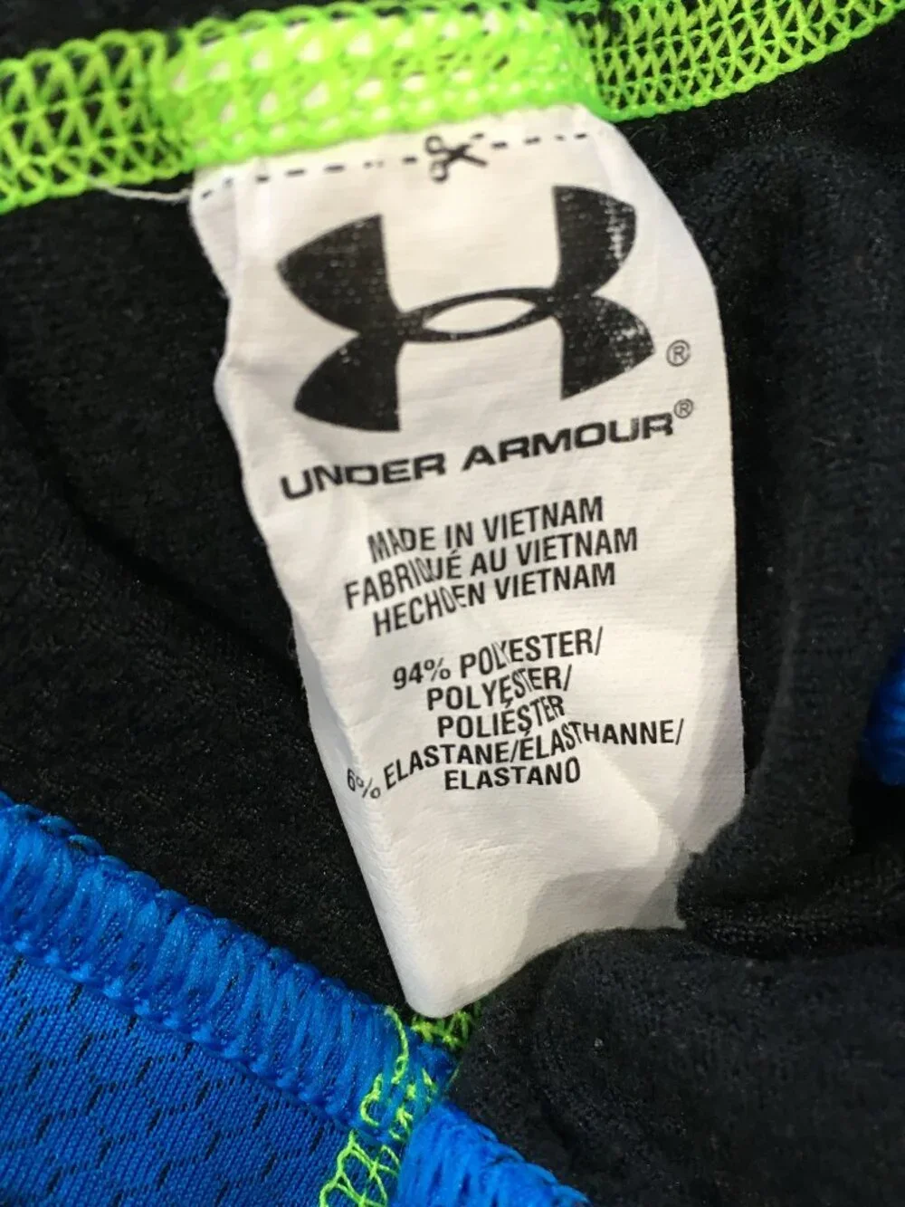 UNDER ARMOUR Kids Youth YMD Fitted Long Sleeve Cold Gear Pullover Shirt